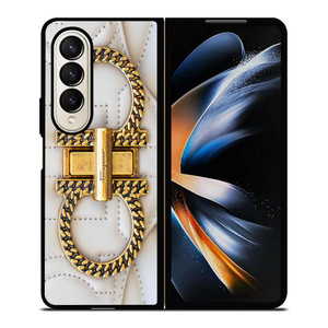 SALVATORE FERRAGAMO EMBLEM Samsung Galaxy Z Fold 4 Case Cover