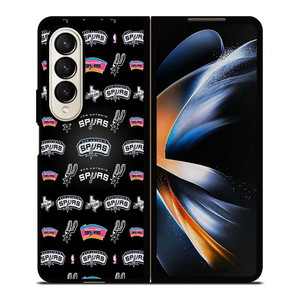 SAN ANTONIO SPURS COLLAGE Samsung Galaxy Z Fold 4 Case Cover SAN ANTONIO SPURS COLLAGE Samsung Galaxy Z Fold 4 Case Cover