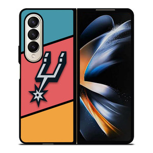 SAN ANTONIO SPURS COLORFUL LOGO Samsung Galaxy Z Fold 4 Case Cover