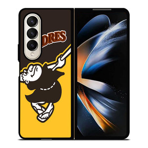 SAN DIEGO PADRES BASEBALL Samsung Galaxy Z Fold 4 Case Cover SAN DIEGO PADRES BASEBALL Samsung Galaxy Z Fold 4 Case Cover