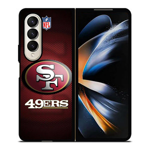SAN FRANCISCO 49ERS LOGO FOOTBALL Samsung Galaxy Z Fold 4 Case Cover