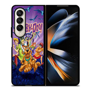 SCOOBY DOO CARTOON Samsung Galaxy Z Fold 4 Case Cover SCOOBY DOO CARTOON Samsung Galaxy Z Fold 4 Case Cover