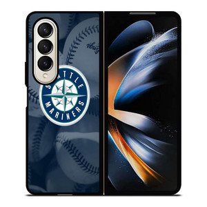 SEATTLE MARINERS MLB Samsung Galaxy Z Fold 4 Case Cover