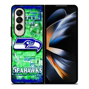SEATTLE SEAHAWKS SKIN Samsung Galaxy Z Fold 4 Case Cover SEATTLE SEAHAWKS SKIN Samsung Galaxy Z Fold 4 Case Cover