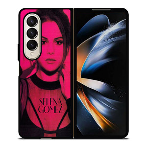 SELENA GOMEZ SINGER PURPLE Samsung Galaxy Z Fold 4 Case Cover
