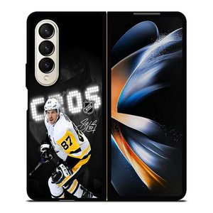SIDNEY CROSBY PITTSBURGH PENGUINS HOCKEY Samsung Galaxy Z Fold 4 Case Cover SIDNEY CROSBY PITTSBURGH PENGUINS HOCKEY Samsung Galaxy Z Fold 4 Case Cover