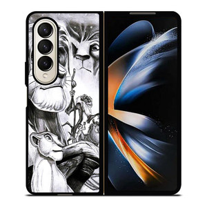 SIMBA THE LION KING ART Samsung Galaxy Z Fold 4 Case Cover