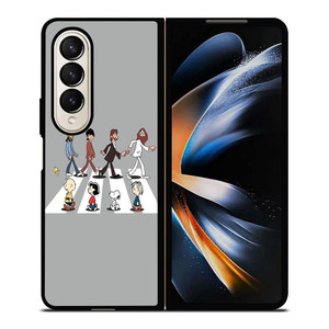 SNOOPY CHARLIE BROWN CROSS Samsung Galaxy Z Fold 4 Case Cover