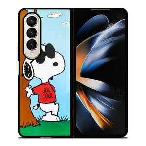 SNOOPY JOE COOL CARTOON Samsung Galaxy Z Fold 4 Case Cover