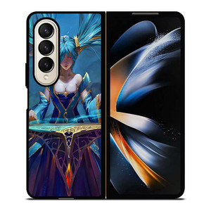 SONA LEAGUE OF LEGENDS Samsung Galaxy Z Fold 4 Case Cover SONA LEAGUE OF LEGENDS Samsung Galaxy Z Fold 4 Case Cover