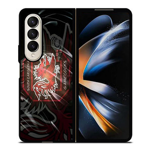 SOUTH CAROLINA GAMECOCKS ICON Samsung Galaxy Z Fold 4 Case Cover