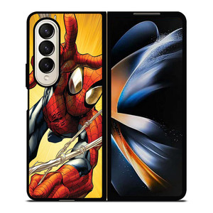 SPIDER MAN CARTOON SUPER HERO Samsung Galaxy Z Fold 4 Case Cover