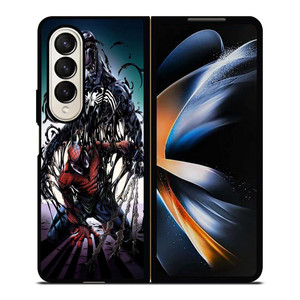 SPIDERMAN VENOM MARVEL CARTOON Samsung Galaxy Z Fold 4 Case Cover
