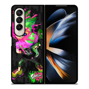 SPLATOON 2 GAME Samsung Galaxy Z Fold 4 Case Cover SPLATOON 2 GAME Samsung Galaxy Z Fold 4 Case Cover