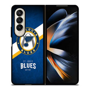 ST LOUIS BLUES NHL LOGO Samsung Galaxy Z Fold 4 Case Cover ST LOUIS BLUES NHL LOGO Samsung Galaxy Z Fold 4 Case Cover
