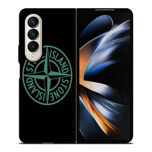 STONE ISLAND GREEN BADGE Samsung Galaxy Z Fold 4 Case Cover STONE ISLAND GREEN BADGE Samsung Galaxy Z Fold 4 Case Cover