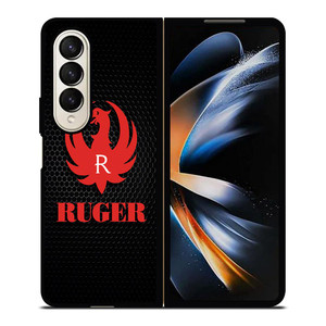 STURM RUGER FIREARM METAL SYMBOL Samsung Galaxy Z Fold 4 Case Cover