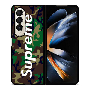 SUPREME CAMO Samsung Galaxy Z Fold 4 Case Cover SUPREME CAMO Samsung Galaxy Z Fold 4 Case Cover