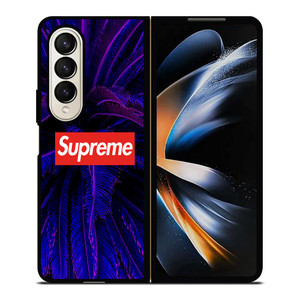 SUPREME GLOWING PALM TREE Samsung Galaxy Z Fold 4 Case Cover SUPREME GLOWING PALM TREE Samsung Galaxy Z Fold 4 Case Cover