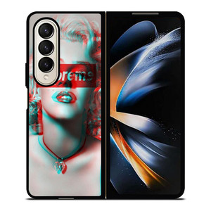 SUPREME MARILYN MONROE 2 Samsung Galaxy Z Fold 4 Case Cover SUPREME MARILYN MONROE 2 Samsung Galaxy Z Fold 4 Case Cover