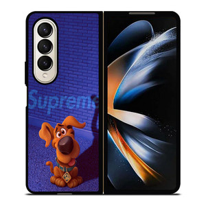 SUPREME SCOOB! CARTOON Samsung Galaxy Z Fold 4 Case Cover SUPREME SCOOB! CARTOON Samsung Galaxy Z Fold 4 Case Cover