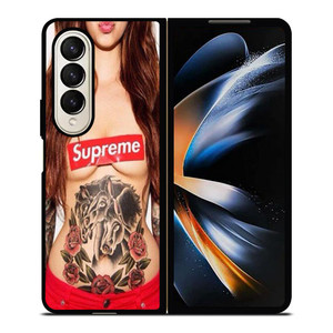 SUPREME SEXY GIRL 2 Samsung Galaxy Z Fold 4 Case Cover
