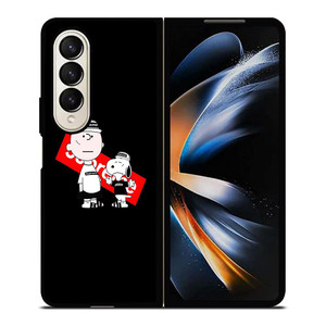 SUPREME SNOOPY CARTOON Samsung Galaxy Z Fold 4 Case Cover SUPREME SNOOPY CARTOON Samsung Galaxy Z Fold 4 Case Cover