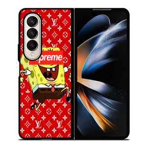 SUPREME SPONGEBOB Samsung Galaxy Z Fold 4 Case Cover SUPREME SPONGEBOB Samsung Galaxy Z Fold 4 Case Cover