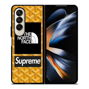 SUPREME THE NORTH FACE Samsung Galaxy Z Fold 4 Case Cover SUPREME THE NORTH FACE Samsung Galaxy Z Fold 4 Case Cover