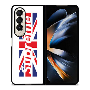 SUPREME UNITED KINGDOM FLAG Samsung Galaxy Z Fold 4 Case Cover SUPREME UNITED KINGDOM FLAG Samsung Galaxy Z Fold 4 Case Cover