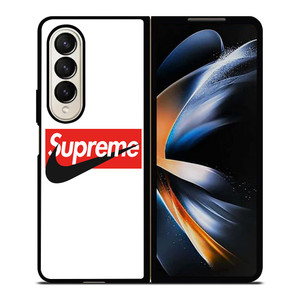 SUPREME X NIKE LOGO Samsung Galaxy Z Fold 4 Case Cover SUPREME X NIKE LOGO Samsung Galaxy Z Fold 4 Case Cover