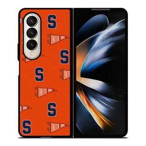 SYRACUSE ORANGE LOGO PATTERN Samsung Galaxy Z Fold 4 Case Cover