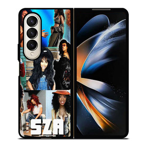 SZA FEMALE SINGER COLLAGE Samsung Galaxy Z Fold 4 Case Cover