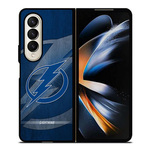 TAMPA BAY LIGHTNING SYMBOL Samsung Galaxy Z Fold 4 Case Cover TAMPA BAY LIGHTNING SYMBOL Samsung Galaxy Z Fold 4 Case Cover