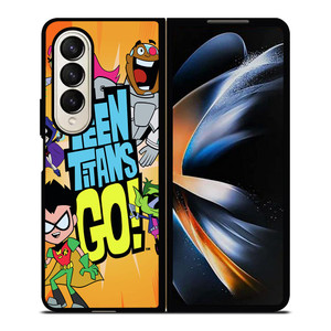 TEEN TITANS GO MOVIES Samsung Galaxy Z Fold 4 Case Cover TEEN TITANS GO MOVIES Samsung Galaxy Z Fold 4 Case Cover