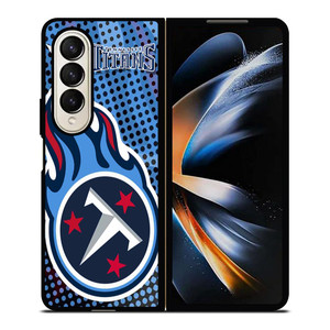TENNESSEE TITANS LOGO NFL Samsung Galaxy Z Fold 4 Case Cover TENNESSEE TITANS LOGO NFL Samsung Galaxy Z Fold 4 Case Cover