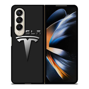 TESLA EMBLEM Samsung Galaxy Z Fold 4 Case Cover TESLA EMBLEM Samsung Galaxy Z Fold 4 Case Cover
