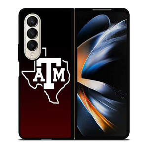 TEXAS A&M AGGIES FOOTBALL SYMBOL Samsung Galaxy Z Fold 4 Case Cover