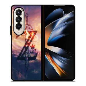 THE LEGEND OF ZELDA BREATH OF THE WILD SYMBOL 2 Samsung Galaxy Z Fold 4 Case Cover THE LEGEND OF ZELDA BREATH OF THE WILD SYMBOL 2 Samsung Galaxy Z Fold 4 Case Cover