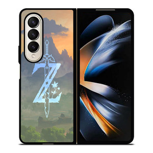THE LEGEND OF ZELDA BREATH OF THE WILD SYMBOL Samsung Galaxy Z Fold 4 Case Cover THE LEGEND OF ZELDA BREATH OF THE WILD SYMBOL Samsung Galaxy Z Fold 4 Case Cover