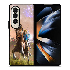 THE LEGEND OF ZELDA IN HORSES Samsung Galaxy Z Fold 4 Case Cover