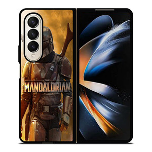 THE MANDALORIAN STAR WARS COOL Samsung Galaxy Z Fold 4 Case Cover THE MANDALORIAN STAR WARS COOL Samsung Galaxy Z Fold 4 Case Cover