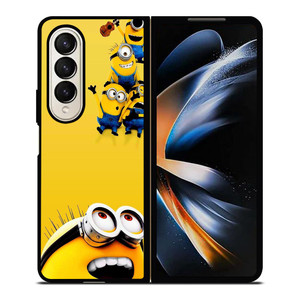 THE MINIONS Samsung Galaxy Z Fold 4 Case Cover THE MINIONS Samsung Galaxy Z Fold 4 Case Cover