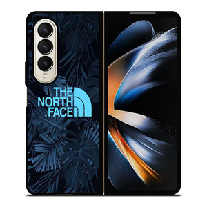 THE NORTH FACE BLUE LEAF Samsung Galaxy Z Fold 4 Case Cover