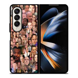 THE OFFICE COLLAGE Samsung Galaxy Z Fold 4 Case Cover THE OFFICE COLLAGE Samsung Galaxy Z Fold 4 Case Cover