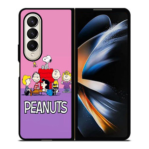 THE PEANUTS SNOOPY AND FRIEND Samsung Galaxy Z Fold 4 Case Cover THE PEANUTS SNOOPY AND FRIEND Samsung Galaxy Z Fold 4 Case Cover