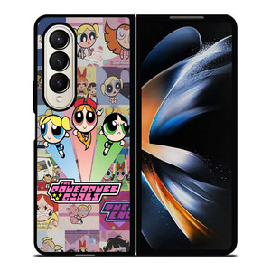 THE POWERPUFF GIRLS POSTER Samsung Galaxy Z Fold 4 Case Cover THE POWERPUFF GIRLS POSTER Samsung Galaxy Z Fold 4 Case Cover