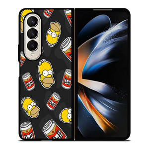 THE SIMPSONS HOMER DUFF BEER Samsung Galaxy Z Fold 4 Case Cover