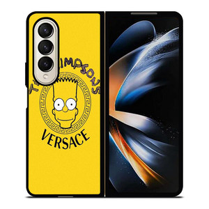 THE SIMPSONS VERSACE Samsung Galaxy Z Fold 4 Case Cover THE SIMPSONS VERSACE Samsung Galaxy Z Fold 4 Case Cover