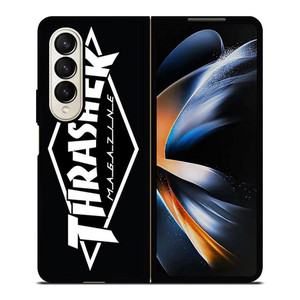 THRASHER SKATE MAGAZINE LOGO Samsung Galaxy Z Fold 4 Case Cover